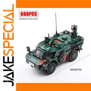 Military Armored Vehicle Building Block Set 688PCS