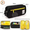 Large Capacity Pencil Case with Fun Zipper Pull