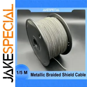 1/5 Meter Metallic Shield Cable for Guitars