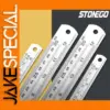STONEGO Stainless Steel Ruler Set - 5 Sizes