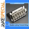 Small Double Locking Tremolo Bridge for Guitar