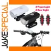 Bicycle Front and Rear Light Safety Set
