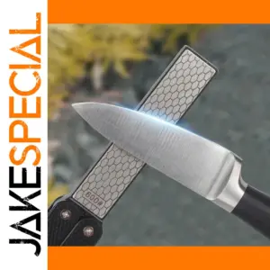 Double-Sided Grindstone Knife Sharpener