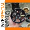 1/5 Scale Black Aluminum BBS RAYS Car Wheel Model