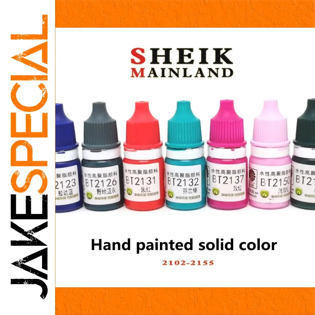 SHEIK MAINLAND Model Paint Set - 8 Colors 5ml 1 SHEIK MAINLAND Model Paint Set - 8 Colors 5ml