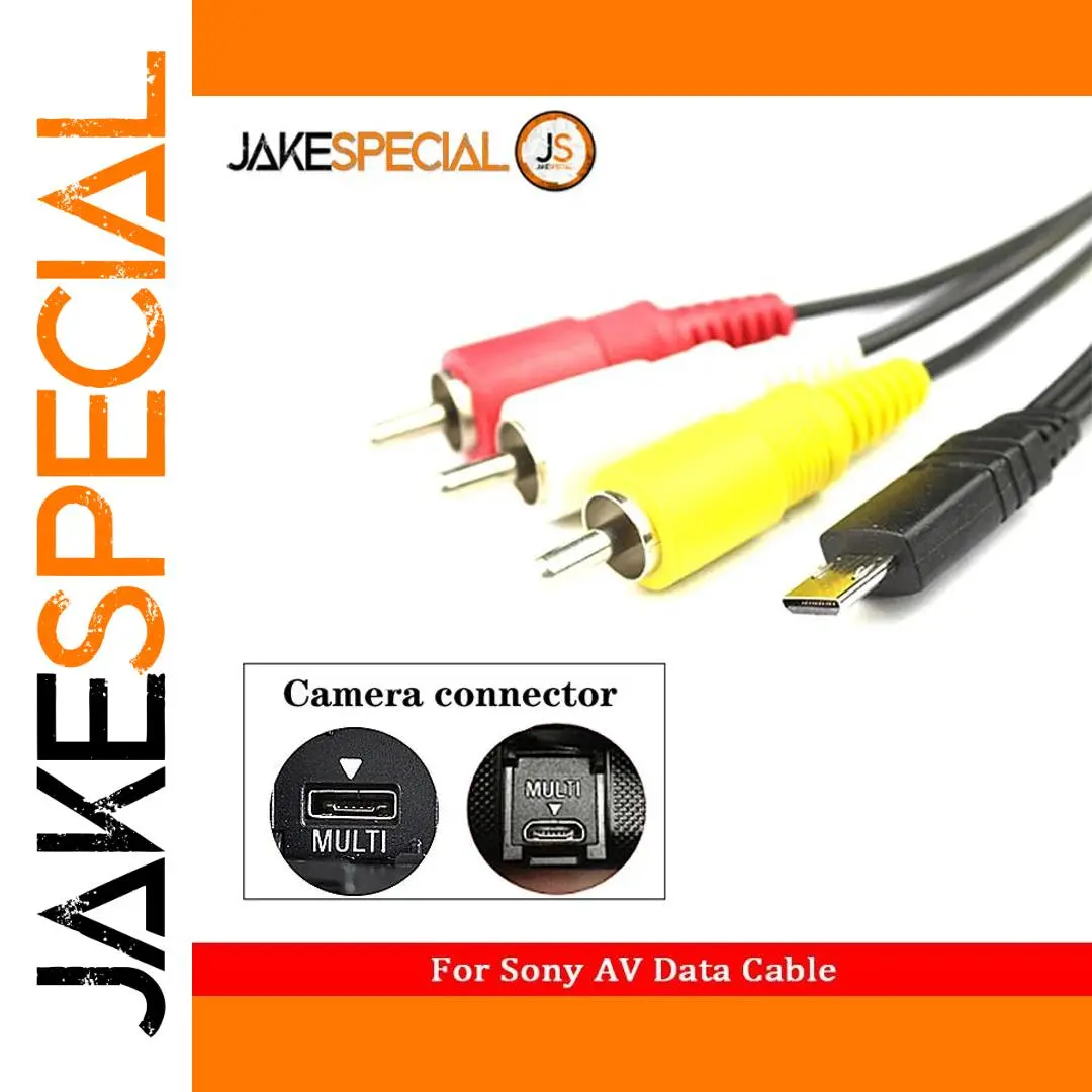 VMC-15MR2 AV Cable for Sony Cameras 1 VMC-15MR2 AV Cable for Sony Cameras