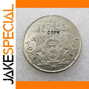 1935 Danzig Free City 5 Gulden Replica Coin