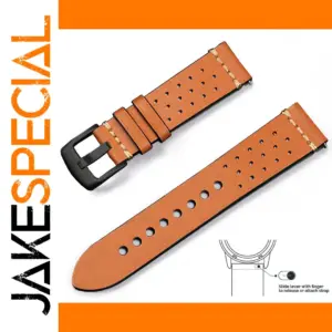 Vintage Leather Watchband for Smartwatches 22mm 20mm