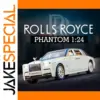1:24 White Rolls-Royce Phantom Diecast Model