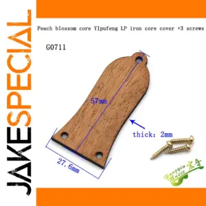 Bell-Shaped Wood Truss Rod Cover for LP SG