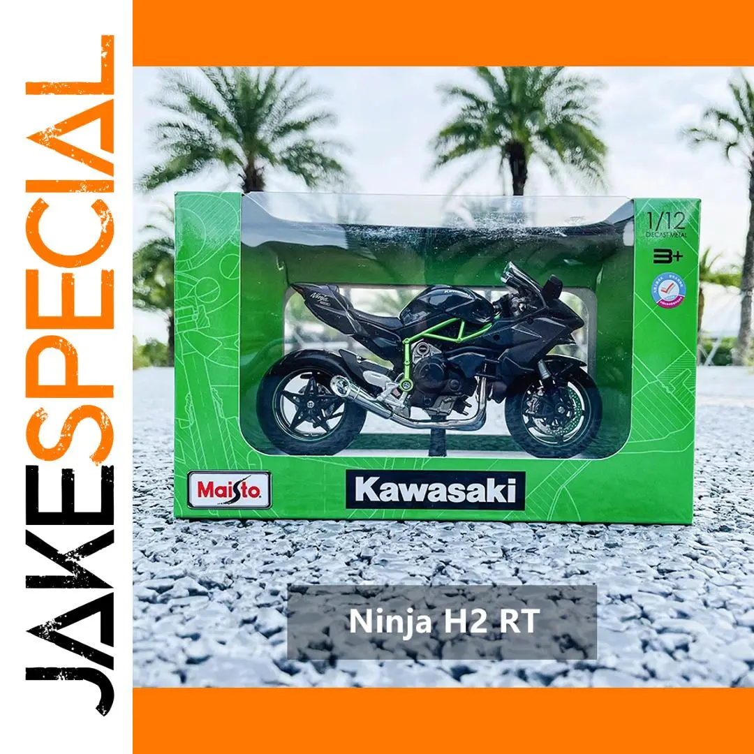 Maisto 1:12 Kawasaki Ninja H2 RT Model Motorcycle 1 Maisto 1:12 Kawasaki Ninja H2 RT Model Motorcycle