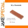 M.2 SSD Copper Heatsink with Multiple Thicknesses