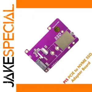 Raspberry Pi 5 PCIe to M.2 NVMe SSD Adapter