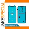 OnePlus 6 Back Cover Adhesive Sticker Blue