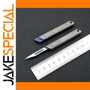 Titanium Alloy Mini Folding Utility Knife