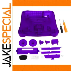 Translucent Purple N64 Replacement Housing Shell