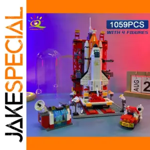 HUIQIBAO Rocket Launch Center Building Blocks Set