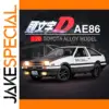 Toyota AE86 Initial D Diecast Model 1:20