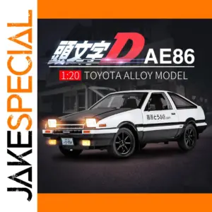 Toyota AE86 Initial D Diecast Model 1:20