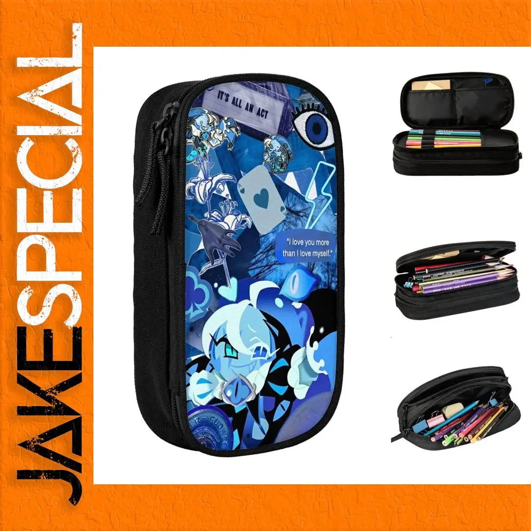 Shadow Milk Cookie Run High-Capacity Pencil Case 1 Shadow Milk Cookie Run High-Capacity Pencil Case