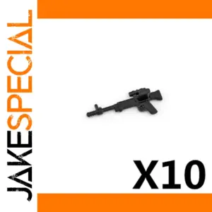 Miniature Submachine Guns - Pack of Ten