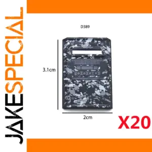 Miniature Handheld Military Shields Set of 20