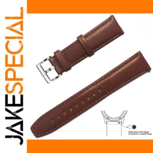 Vintage Genuine Leather 22mm Watchband