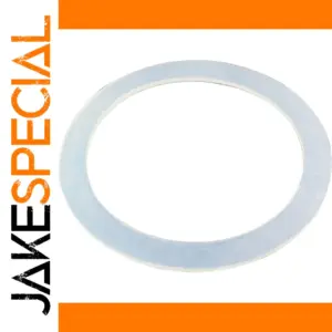28-500mm Translucent Silicone Flat Gasket Washer