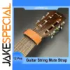 12Pcs Guitar Fingerboard Wrap String Mute Straps