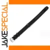 Black Nylon Leather Sport Watch Strap 20mm 22mm
