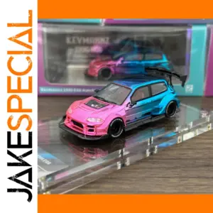 1/64 Scale Kevmannz GT EG6 Glitter Model Car