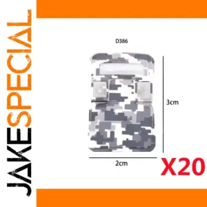 Military Building Block Figures Handheld Shields x20