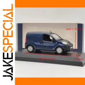 1/43 Scale Blue Diecast Bipper Van Model
