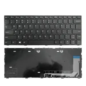 Black Laptop Keyboard for Lenovo Models 14 550e2388f4db4e64 no logo