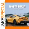 1:32 Yellow Toyota Supra Diecast Model Car
