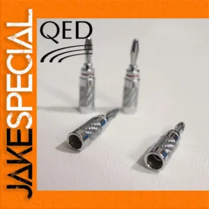 QED Speaker Connector Bundle for HIFI Systems