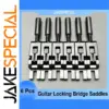 Electric Guitar Tremolo Bridge Saddles Set of 6