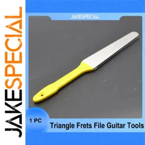 Triangle Guitar Frets File with Rubber Handle