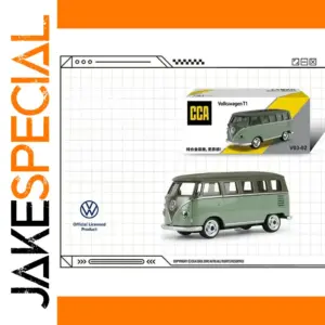 CCA 1:64 Volkswagen T1 Green Model Car