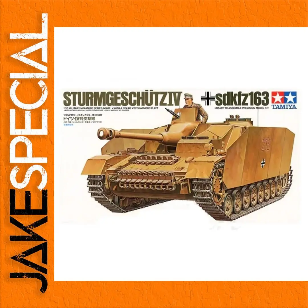 TAMIYA 1/35 STURMGESCHÜTZ IV Model Kit 1 TAMIYA 1/35 STURMGESCHÜTZ IV Model Kit