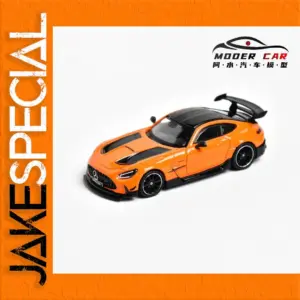 1:64 Diecast Model Car with Black Accents