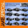 1:36 Police Car Diecast Model Collection