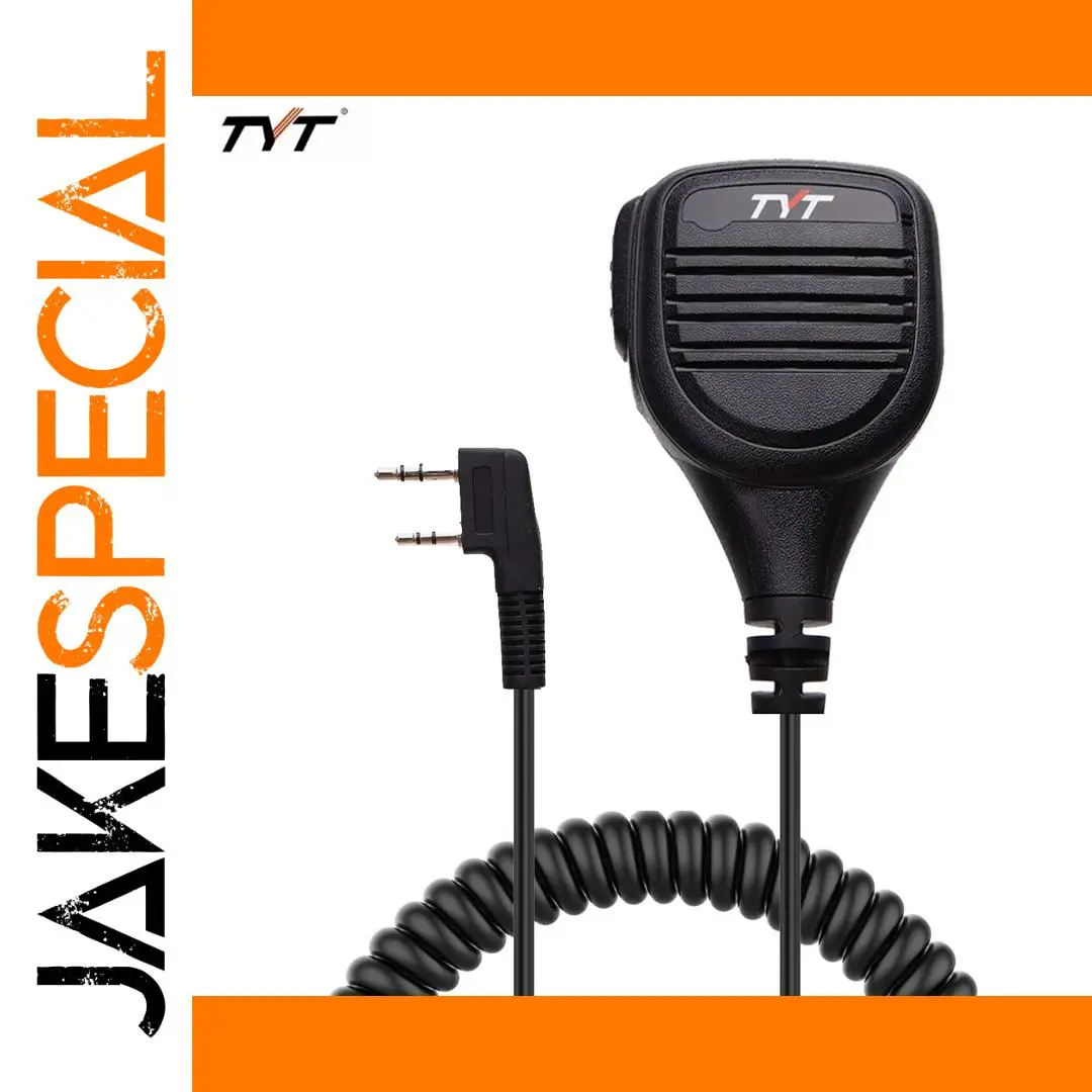 TYT IP54 Waterproof Speaker Microphone for Radios 1 TYT IP54 Waterproof Speaker Microphone for Radios