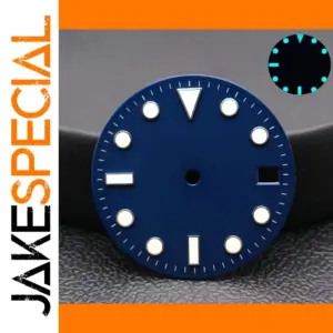 28.5mm Blue Luminous Dial for NH34 NH35