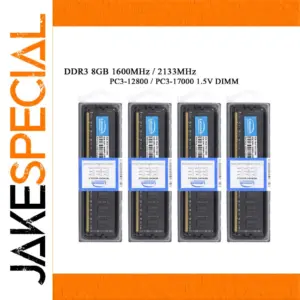 8GB DDR3 RAM Module 2400MHz for Desktops