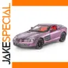 1:24 Scale Purple Mercedes-Benz SLR Stirling Moss Model