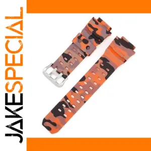 Camouflage Silicone Strap for Casio G-Shock GW-9400 9300
