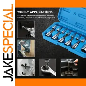 13-Piece Torx Bit Socket Set T8-T70