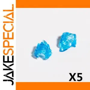 Translucent Blue Flame Accessories Set X5