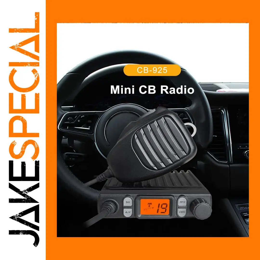 ANYSECU CB925 Mini CB Radio 25.615-30.105MHz 1 ANYSECU CB925 Mini CB Radio 25.615-30.105MHz